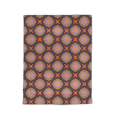 Tribal patterned comforter in vibrant colors for a cozy bedroom